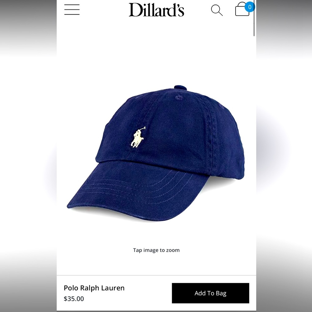 Polo Ralph Lauren 2T - 4T cap